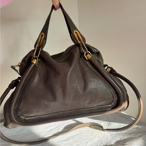 Chloe Paraty leather slouch hobo bag